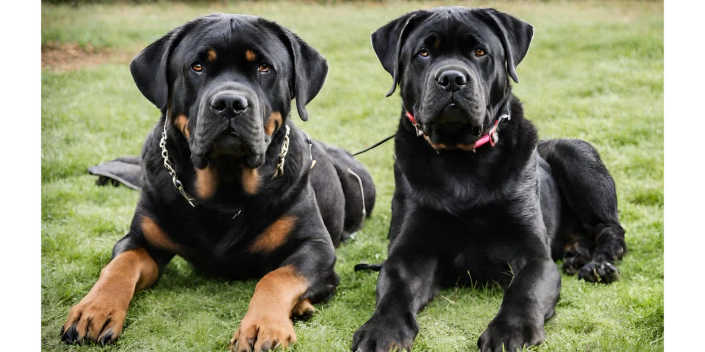 Rottweilers and Cane Corsos